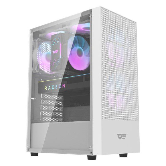 Darkflash Casing A290 White 3 RGB Fans Darkflash Casing A290 White 3 RGB Fans
